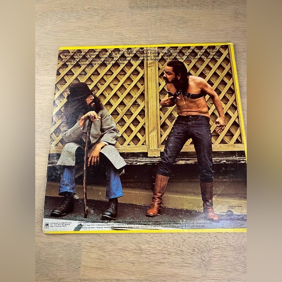 Cheech & Chong LP 1971 Ode Records 1st Press 12” Stoner Comedy EX/NM Lou Adler - Picture 2 of 6